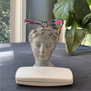 Orgreen dk Gunmetal Pink Titanium Metal Eyeglasses Glasses Frames Japan 50-15